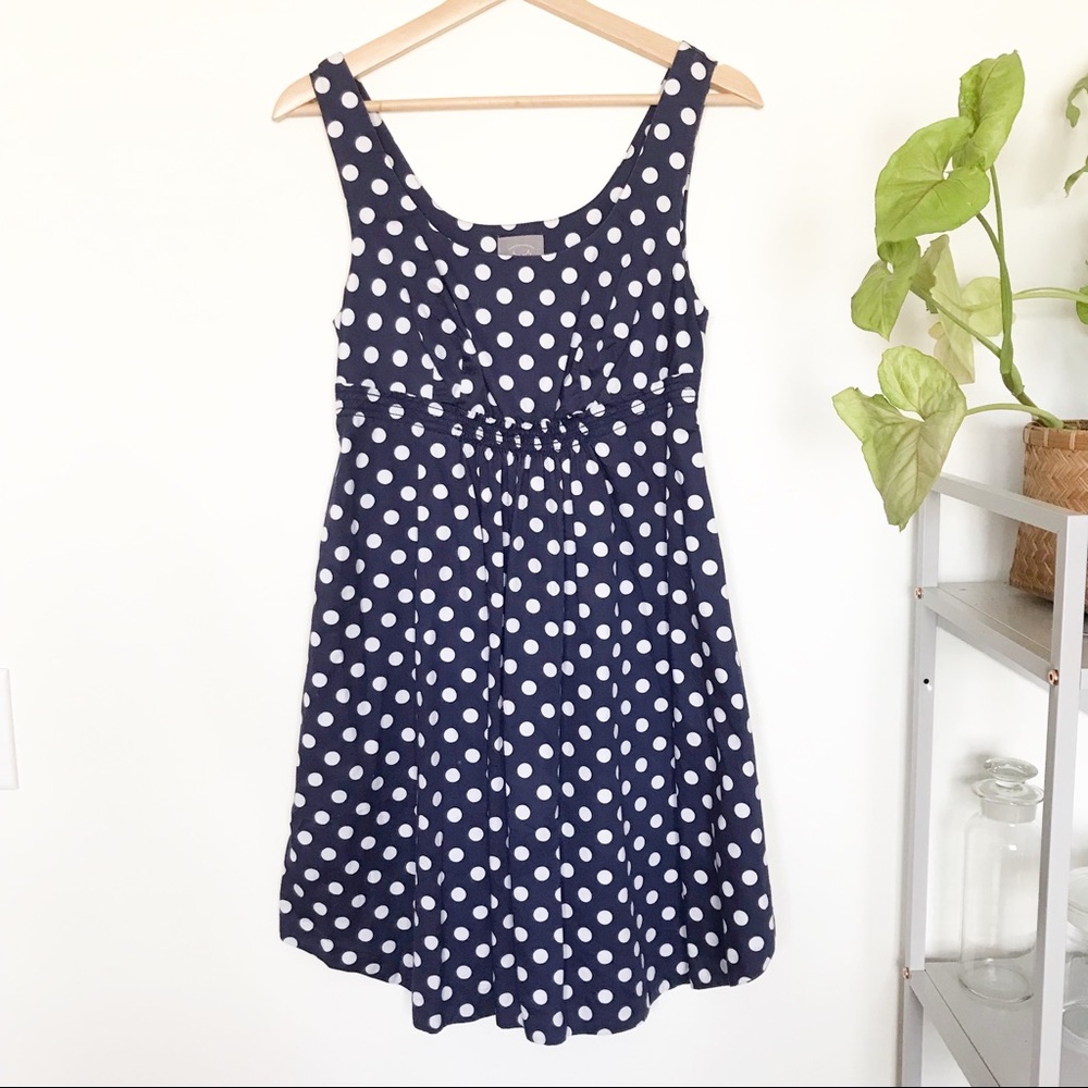 Anthropologie Vanessa Virginia Polka Dot Dress